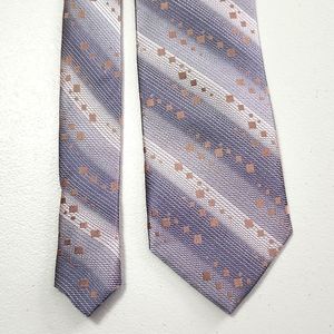 Jon Randall Tie. OS. Gray with tan details.